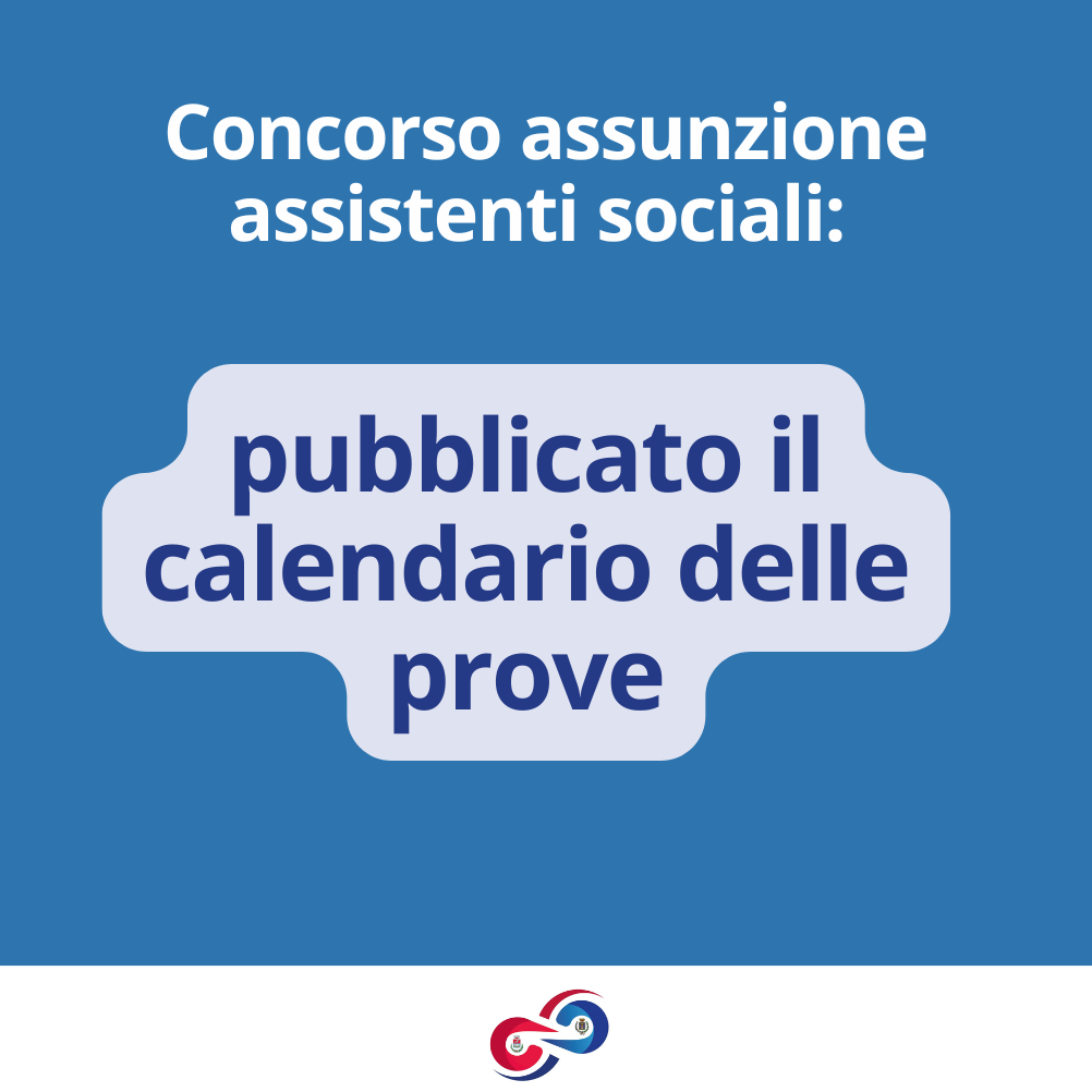 Concorso assunzione assistenti sociali: pubblicato il calendario delle prove